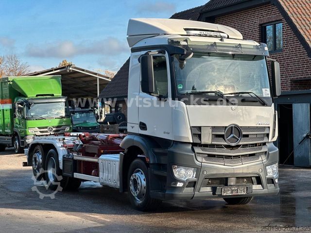 Abrollkipper MERCEDES-BENZ Antos 2542 6x2 Meiller Abroller Liftache