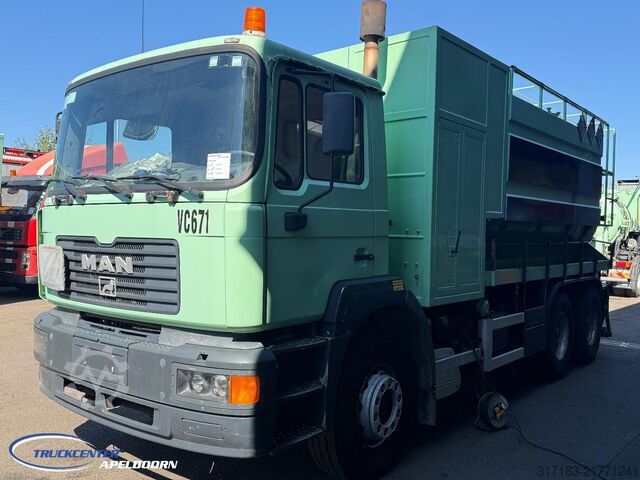 Vacuum truck MAN 33.364 6x4 Big axle, Steel spring, Manuel, Euro...