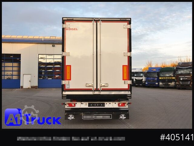 Semitrailer KOEGEL ThermoKing A400, Doppelstock, Blumenbreit