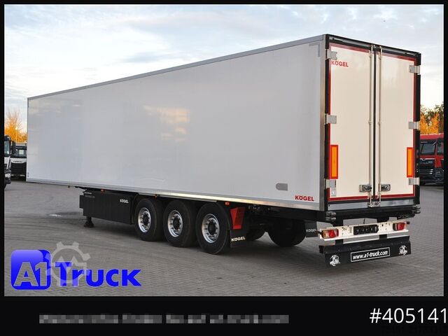 Semitrailer KOEGEL ThermoKing A400, Doppelstock, Blumenbreit