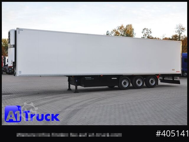 Semitrailer KOEGEL ThermoKing A400, Doppelstock, Blumenbreit