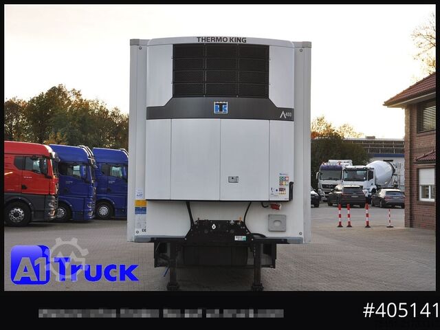 Semitrailer KOEGEL ThermoKing A400, Doppelstock, Blumenbreit