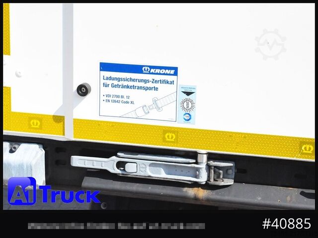 Special purpose truck KRONE AZP 18, Festaufbau, VDI 2700, Code XL, TÜV 10-2026