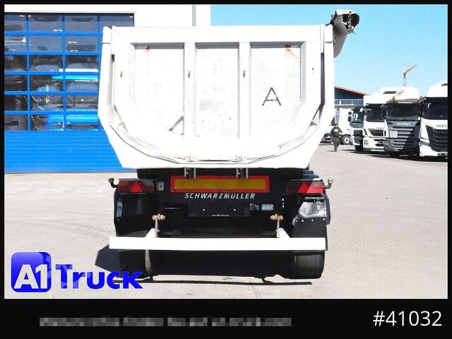 Tipper semitrailer SCHWARZMUELLER HKS3, Alu Lift, SAF