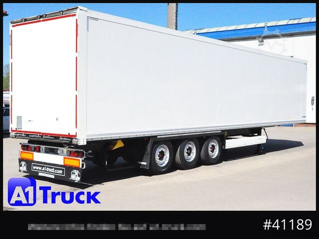 Box semitrailer KRONE SD Koffer, Doppelstock, 1 Vorbesitzer, Top Zustand