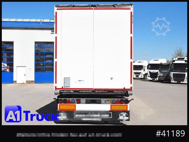 Box semitrailer KRONE SD Koffer, Doppelstock, 1 Vorbesitzer, Top Zustand