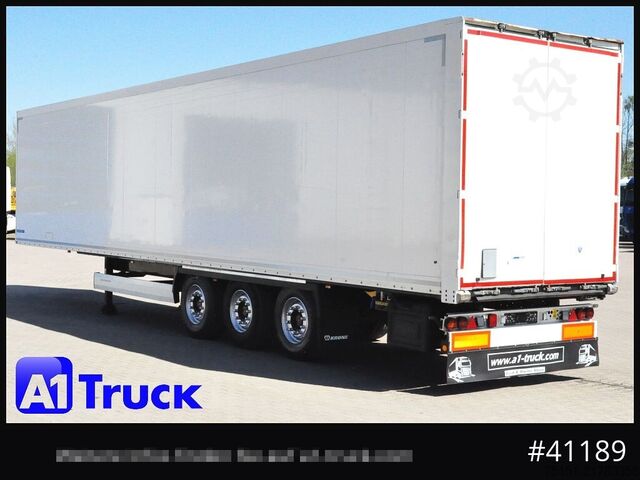 Box semitrailer KRONE SD Koffer, Doppelstock, 1 Vorbesitzer, Top Zustand