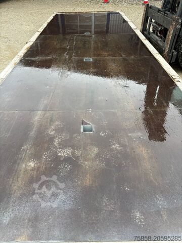 Swap body open Krone Plattform 7,82m mit Steckrungen mittig