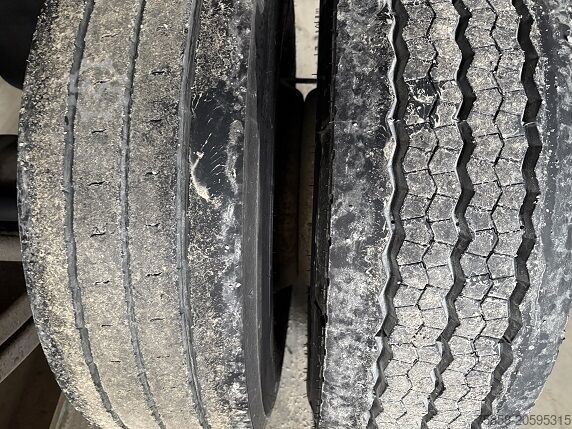 Trailer swap chassis ACKERMANN VERZINKT*langer Hub*17,5er Reifen