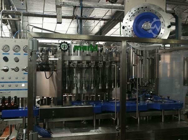 Container filling system Markl Langrohrfüllsystem mit 40 Füllventilen u