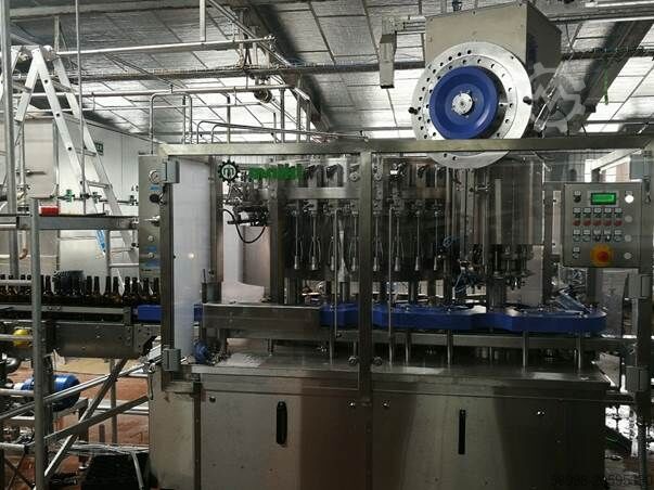 Container filling system Markl Langrohrfüllsystem mit 40 Füllventilen u