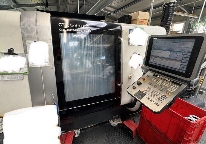 CNC lathe DMG MORI GILDEMEISTER CTX 800 BETA