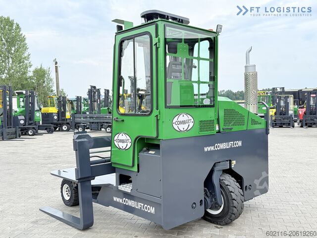 Four-way forklift Combilift C4500 DIESEL DUPLEX WIDE FORK POSITIONER