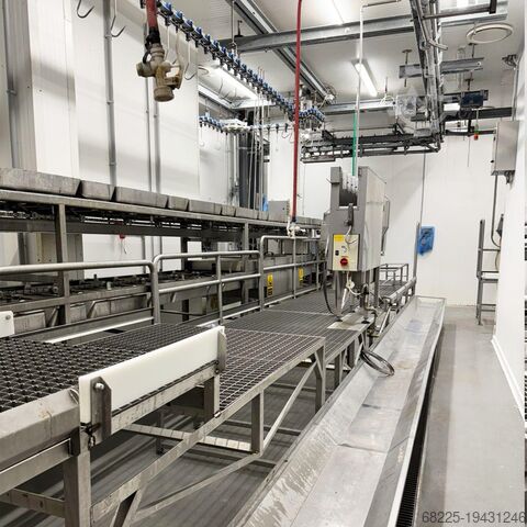 Komplette Schweineschlachtlinie N/N Slaughter line 120pcs/h