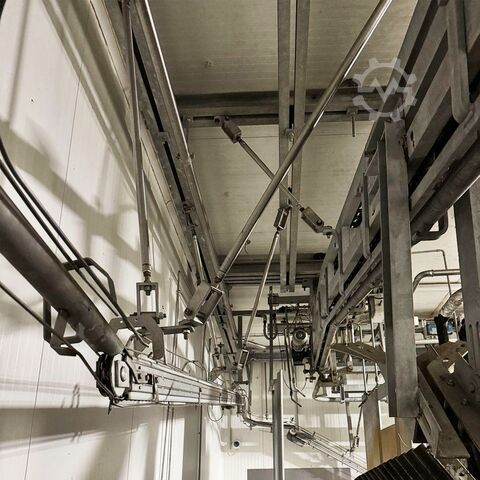 Komplette Schweineschlachtlinie N/N Slaughter line 120pcs/h