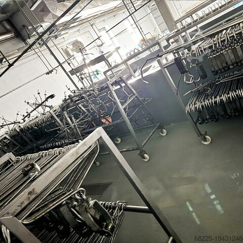 Komplette Schweineschlachtlinie N/N Slaughter line 120pcs/h