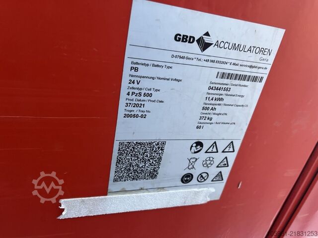 Stand-on stacker Linde D14AP