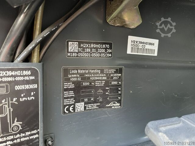 Diesel Forklift Linde H50D-02