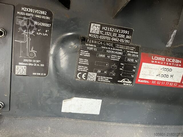 LPG Forklifts Linde H18T-01