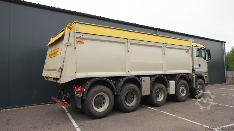 Tipper MAN TGS 49.460 10x8 tipper 393.000km
