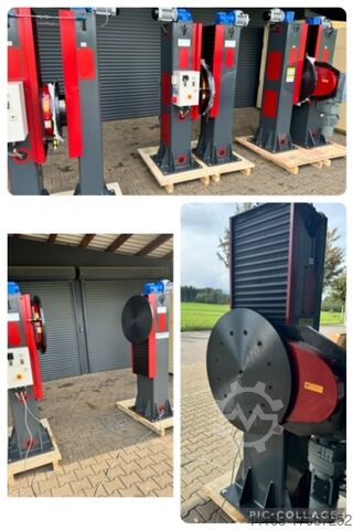 Schweißtisch Protec Säulenhubdrehvorrichtung SHD 5000, SHD 3000, SHD 1000