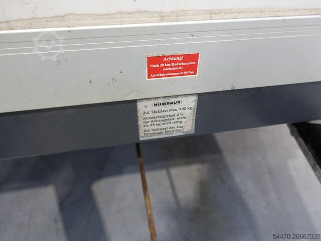 Doppelachsanhänger HUMBAUER