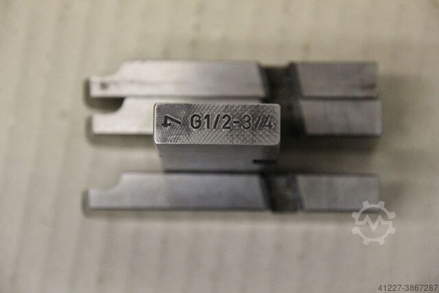 Thread cutting jaws 13 set Rems Whitworth Gewindeschneider