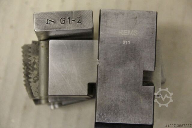 Thread cutting jaws 13 set Rems Whitworth Gewindeschneider