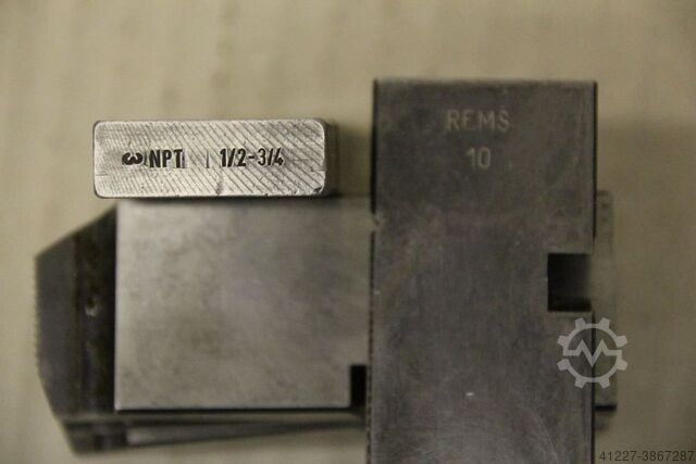 Thread cutting jaws 13 set Rems Whitworth Gewindeschneider