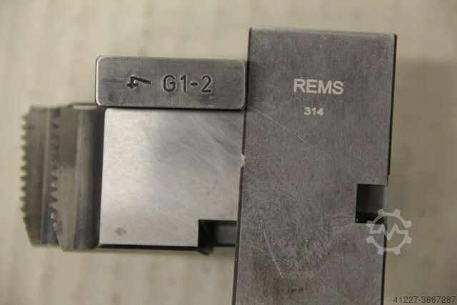 Thread cutting jaws 13 set Rems Whitworth Gewindeschneider