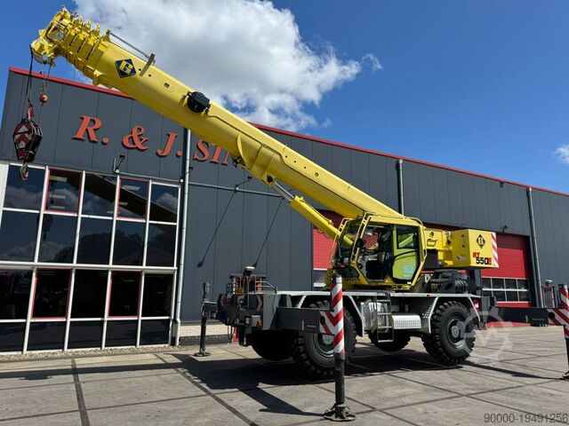 Rough terrain crane Grove RT 550 E