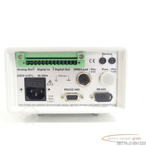 Component Burster Digimaster 9181 Typ: 9181-V3014 SN: 275508 - ! -