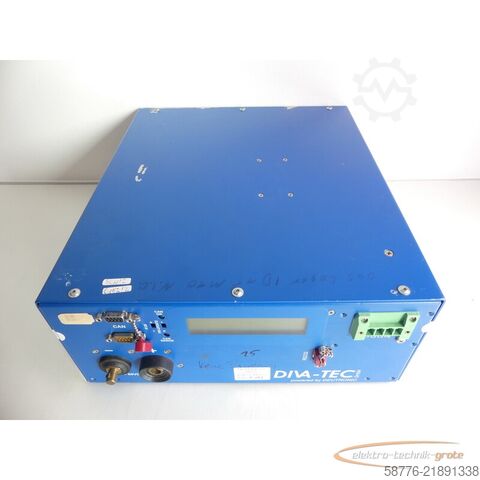 Component  Deutronic DX 3000 / 3-CAN-60-DIV Einbaustromversorgung Stand: 1 SN: 9122080016