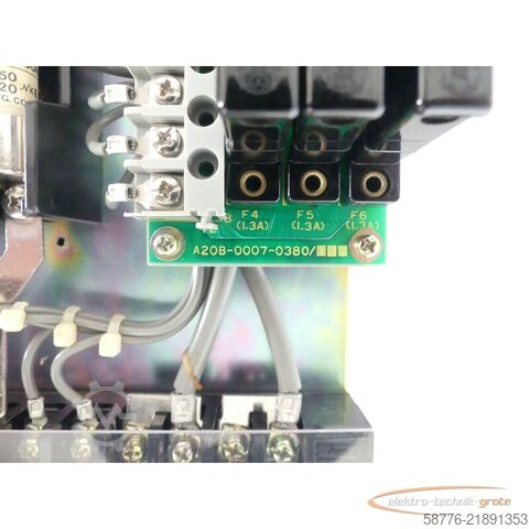 Component Fanuc A06B-6045-H005 (C007)  / H006 (C008)  Control unit SN: 128780