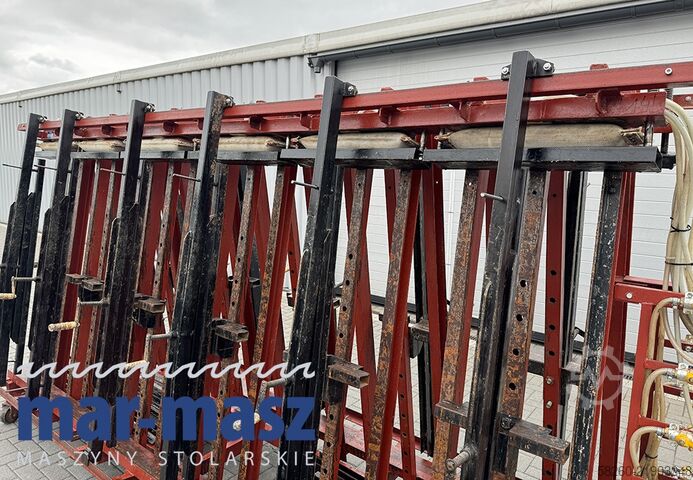 Double-sided trapezoidal pneumatic press jak TECH-FA 