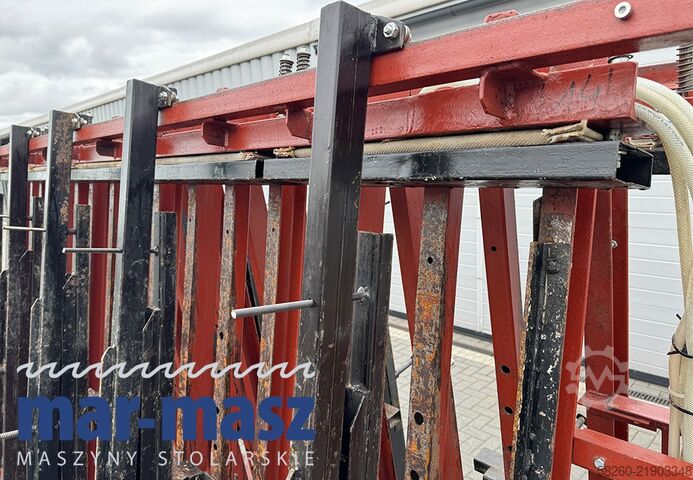 Double-sided trapezoidal pneumatic press jak TECH-FA 