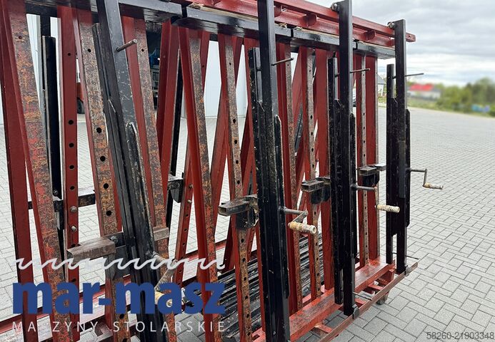 Double-sided trapezoidal pneumatic press jak TECH-FA 