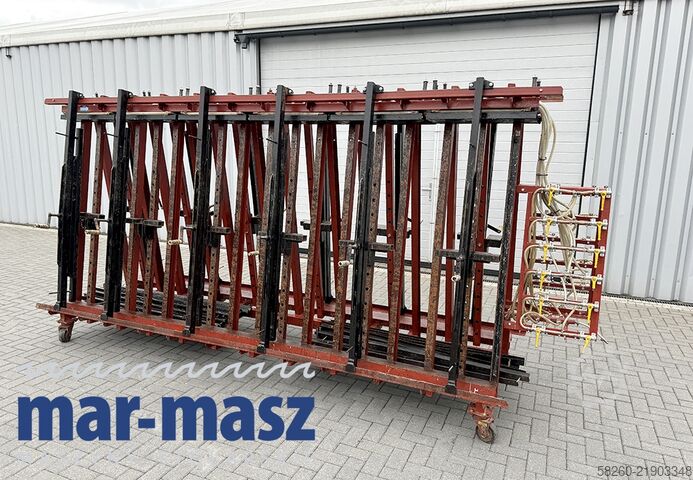 Double-sided trapezoidal pneumatic press jak TECH-FA 