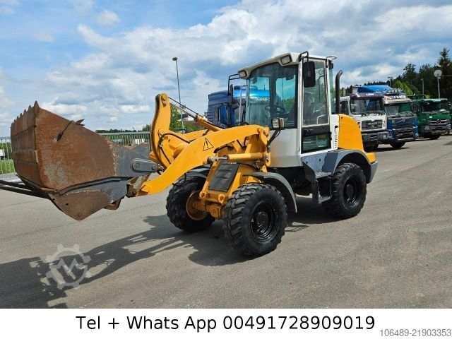 Wheel loader LIEBHERR 506 L Schnellwechsler Klappschaufel +Gabel