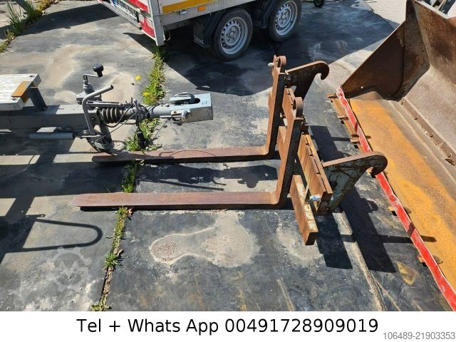 Wheel loader LIEBHERR 506 L Schnellwechsler Klappschaufel +Gabel