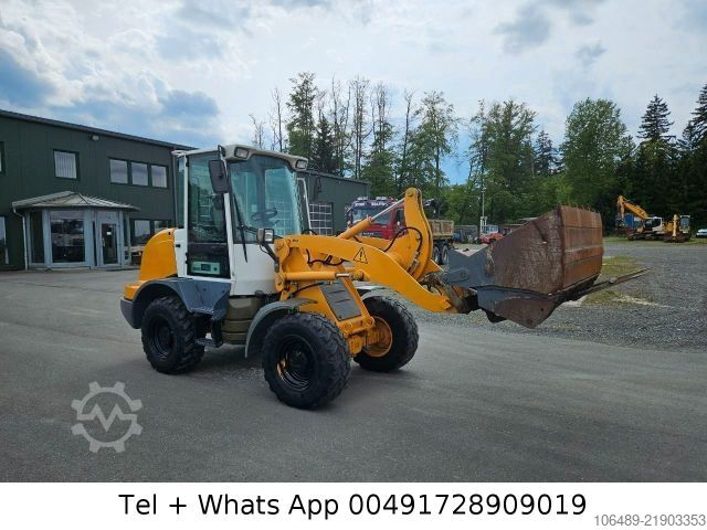 Wheel loader LIEBHERR 506 L   Schnellwechsler  Klappschaufel  +Gabel