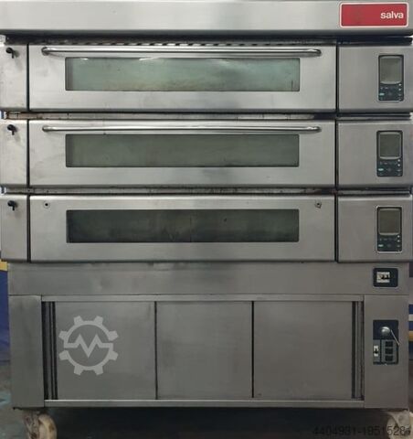 Modular electric deck oven with SALVA E-20
