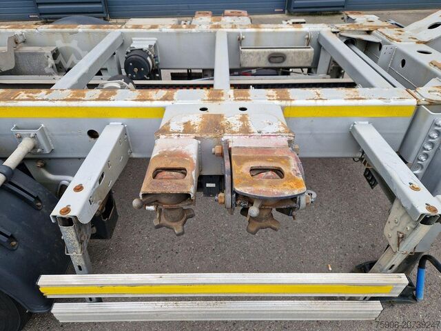 Langmaterial-Sattelauflieger Lecitrailer PORTE CONTENEURS MULTI POSITIONS