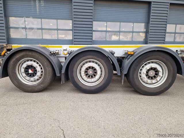 Langmaterial-Sattelauflieger Lecitrailer PORTE CONTENEURS MULTI POSITIONS