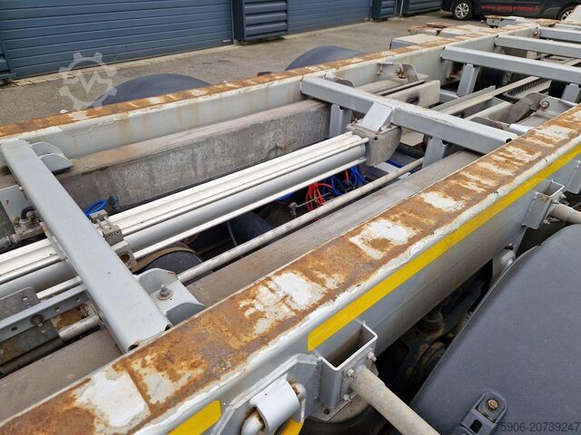 Langmaterial-Sattelauflieger Lecitrailer PORTE CONTENEURS MULTI POSITIONS