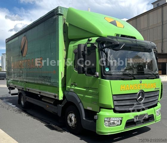 Transporter mit Pritsche & Plane MERCEDES-BENZ 821 Atego 3,  LBW, Klima, Standhzg., Edscha