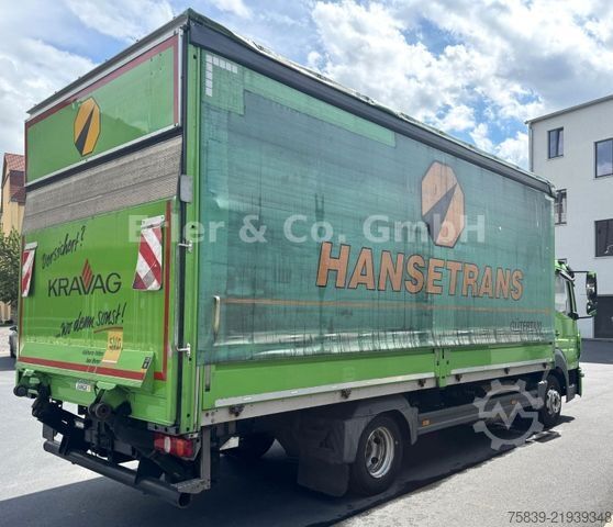 Transporter mit Pritsche & Plane MERCEDES-BENZ 821 Atego 3,  LBW, Klima, Standhzg., Edscha