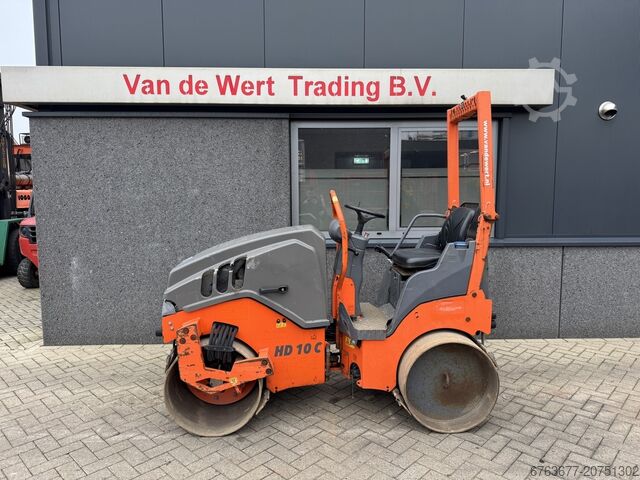 Hamm HD 10 VV Dreifachwalze / Straßenwalze / Tandemwalze 2017 Kubota Diesel HAMM HD 10 VV Trilwals / Road Roller / Tandemwalze 2017 Kubota Diesel