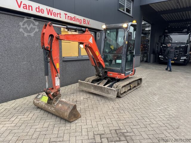 Kubota U27-4 mini excavator/tracked digger, 1 bucket, 2016, diesel KUBOTA U27-4 minigraver/graafmachine rups 1 bak 2016 Diesel