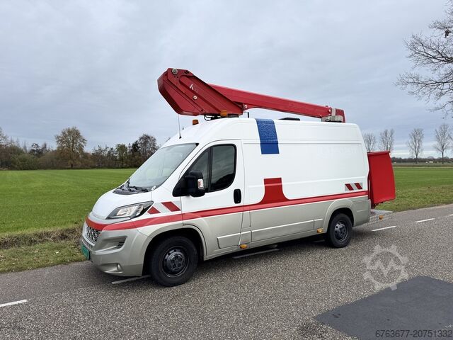 PEUGEOT BOXER 2.2HDI Autohebebühne Arbeitsbühne 12,5 m Arbeitshöhe Baujahr 2018 PEUGEOT BOXER 2.2HDI Autohoogwerker Arbeitsbuhne 12.5mtr werkhoogte 2018